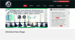 Desktop Screenshot of infragardsd.org