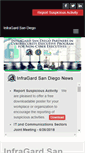 Mobile Screenshot of infragardsd.org